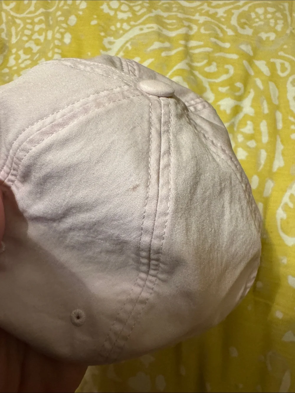 lululemon athletica light pink baseball cap with pink logo